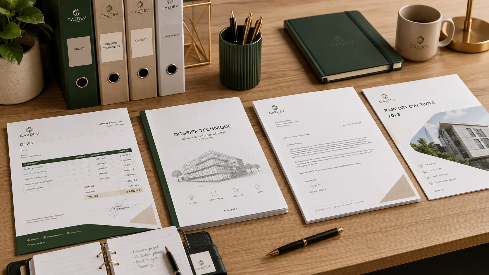 Documents administratifs et mise en page