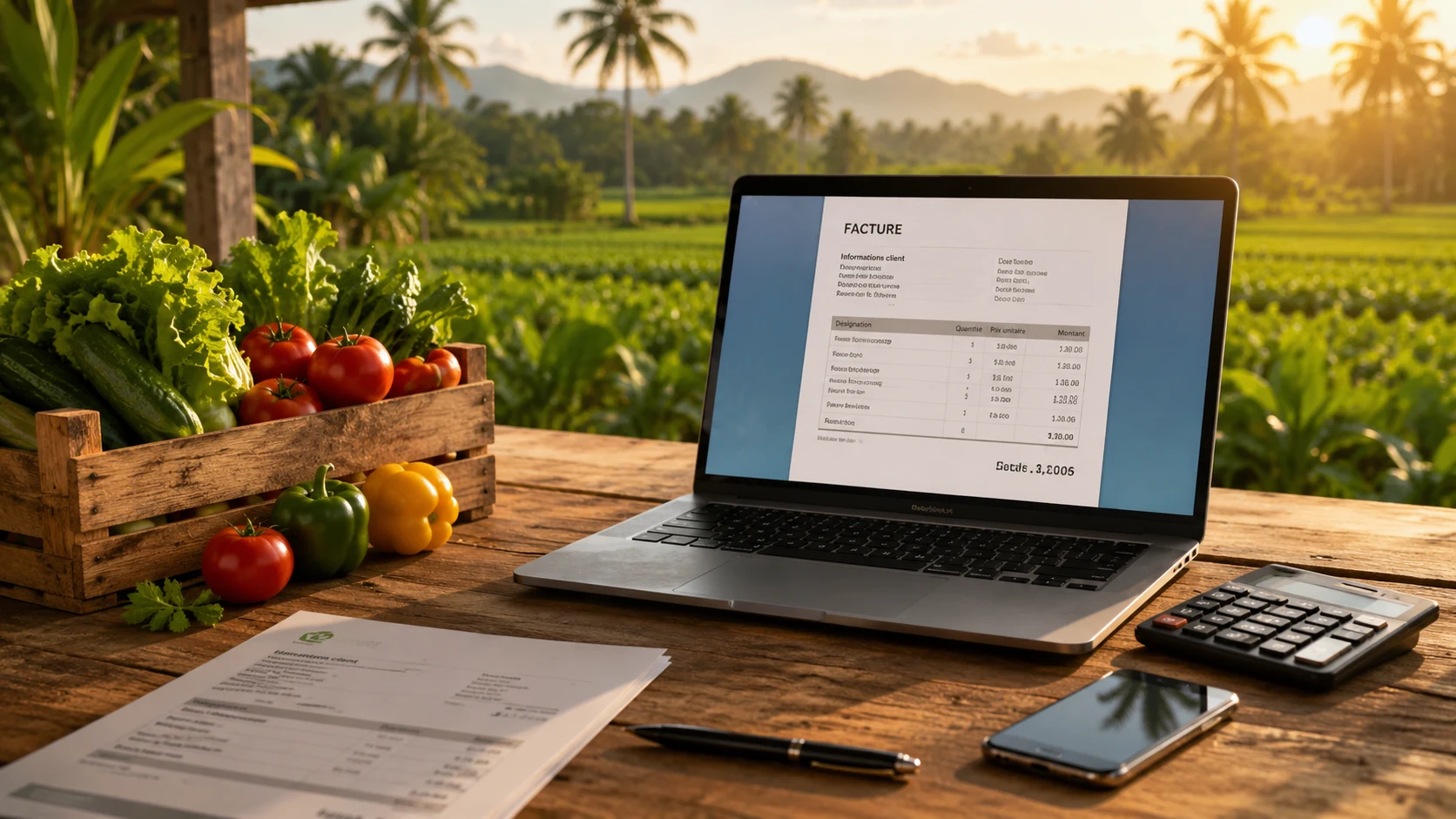 Facturation et gestion administrative avec Ma Ferme Péï