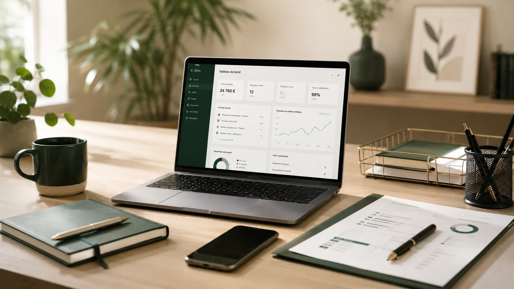 Services CAZDEV administratif web BTP